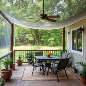 mosquito mesh for outdoor spaces