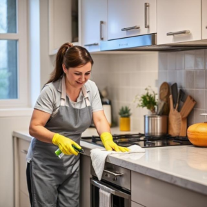 Kitchen cleaning